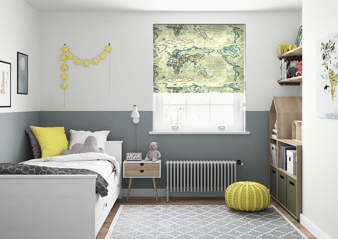 Atlas, Antique - Twist&Fit Roman Blind - Image 5